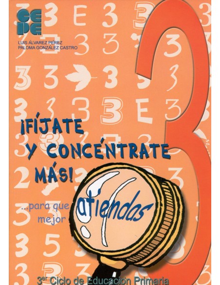 FIJATE Y CONCENTRATE MAS 3 3r CICLO PRIMARIA