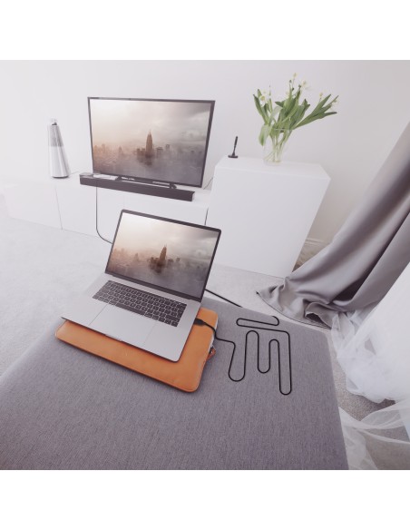 Cable HDMI V2.0 CCS Premium Alta Velocidad / Hec 4K@60Hz 18Gbps, A/M-A/M, Negro, 4.0m