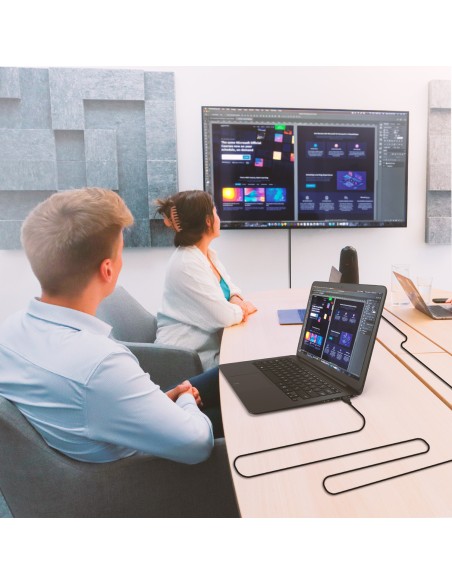 Cable HDMI V2.0 CCS Premium Alta Velocidad / Hec 4K@60Hz 18Gbps, A/M-A/M, Negro, 7.0m