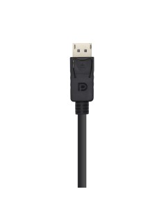 Cable Displayport V1.2 4K@60HZ, DP/M-DP/M, Negro, 5.0m 2