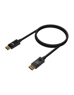 Cable DISPLAYPORT V1.2 4K@60Hz, DP/M-DP/M, Negro, 0.5M 2
