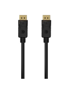 Cable DISPLAYPORT V1.2 4K@60Hz, DP/M-DP/M, Negro,1.5M