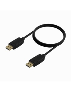 Cable DISPLAYPORT V1.2 CCS 4K@60Hz, DP/M-DP/M, Negro, 1.0m 2