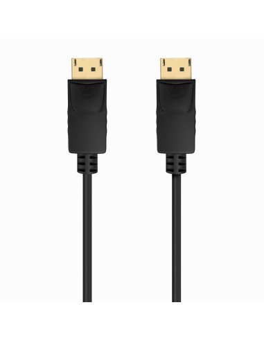 Cable DISPLAYPORT V1.2 CCS 4K@60Hz, DP/M-DP/M, Negro, 1.5m