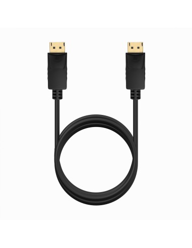 Cable DISPLAYPORT V1.2 CCS 4K@60Hz, DP/M-DP/M, Negro, 1.5m