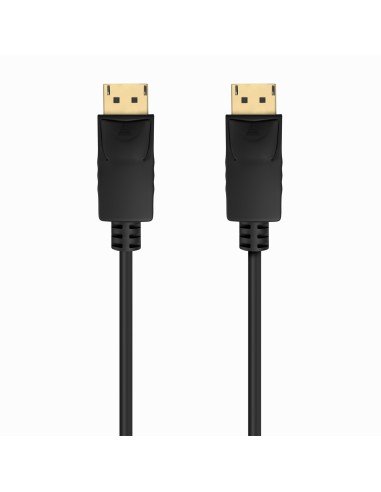 Cable DISPLAYPORT V1.2 CCS 4K@60Hz, DP/M-DP/M, Negro, 3.0m