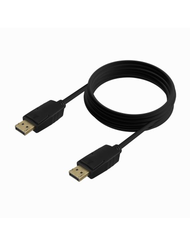 Cable DISPLAYPORT V1.2 CCS 4K@60Hz, DP/M-DP/M, Negro, 5.0m