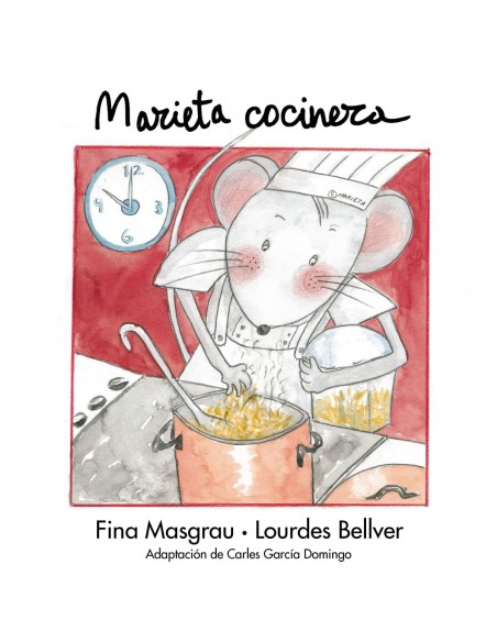 Marieta Cocinera letra cursiva