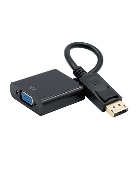 CONVERSOR DISPLAYPORT A SVGA, DP/M-SVGA/H, NEGRO, 15CM
