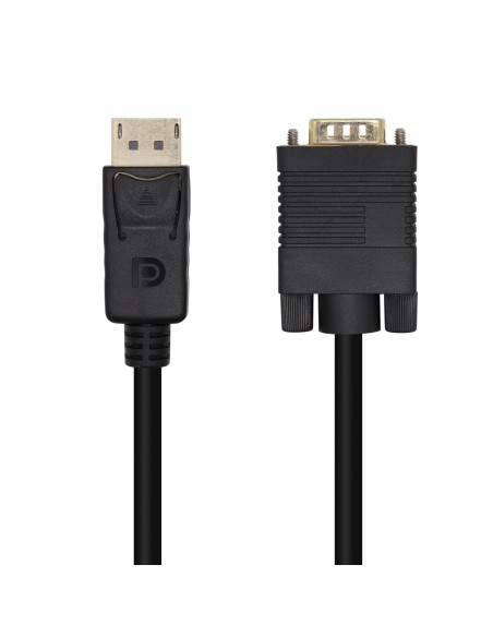 Cable Conversor DisplayPort A VGA, DP/M-VGA/M, Negro, 3.0m