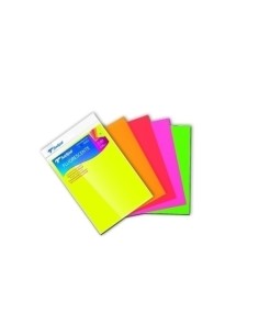 CARTULINA FLUOR A4 SADIPAL SURT. P/5