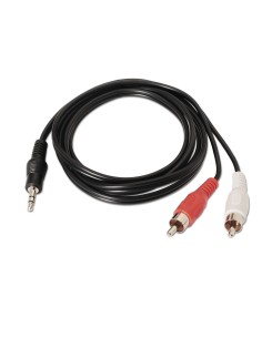 A128-0147 cable de audio 1,5 m 3,5mm 2 x RCA Negro 2