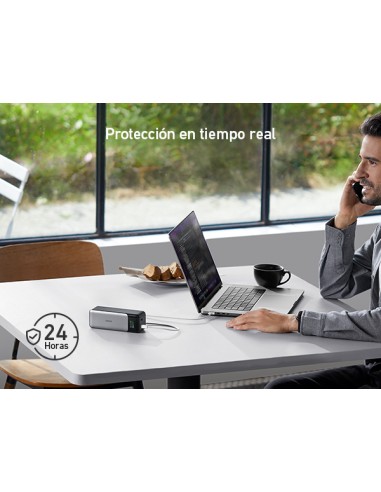 737 24000 mAh Negro, Plata