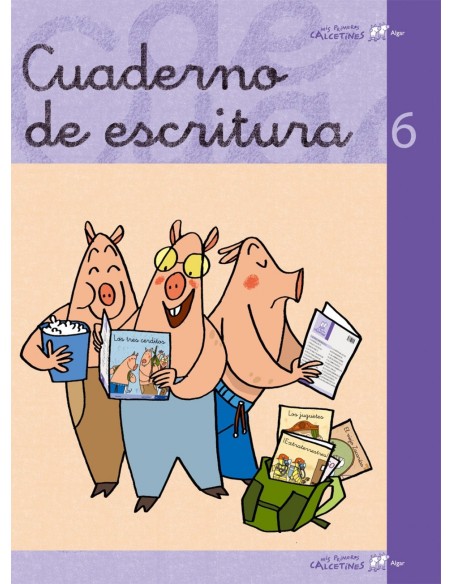 ESCRITURA 6 PCALCETINES 