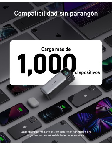 737 24000 mAh Negro, Plata