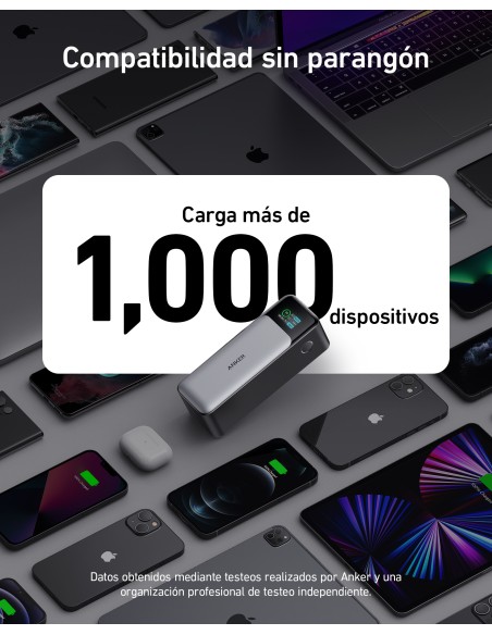 737 24000 mAh Negro, Plata