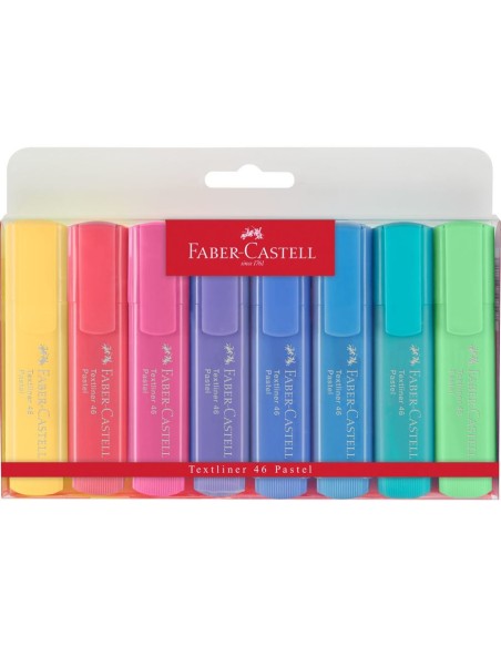 154609 marcador 8 pieza(s) Punta de cincel Azul, Azul claro, Verde claro, Rosa, Rojo, Turquesa, Violeta, Amarillo