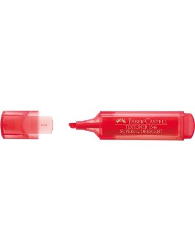 TEXTLINER 1546 marcador 10 pieza(s) Punta de cincel/fina Rojo 154621