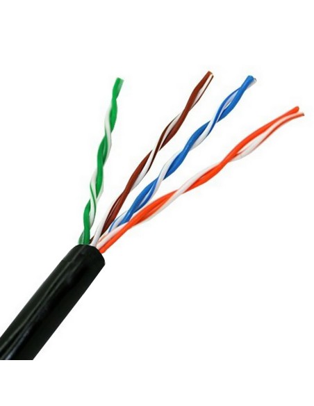 A133-0212 cable de red Negro 100 m Cat5e U/UTP (UTP)