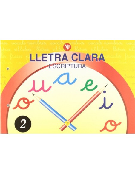 Lletra clara escriptura 2 Educacio Primaria