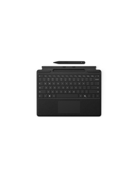 Surface Pro Keyboard with Slim Pen for Business QWERTY Inglés Microsoft Cover port Negro