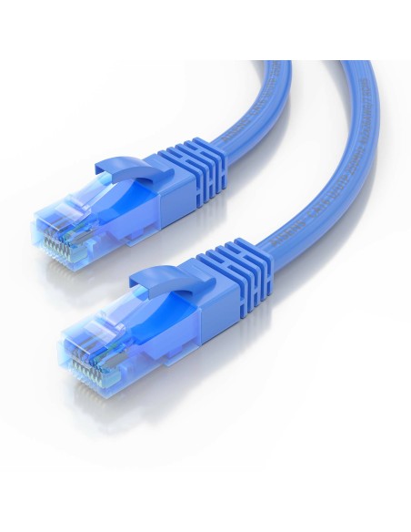Cable De Red Latiguillo RJ45 Cat.6 UTP AWG26 CCA, Azul, 4.0 m