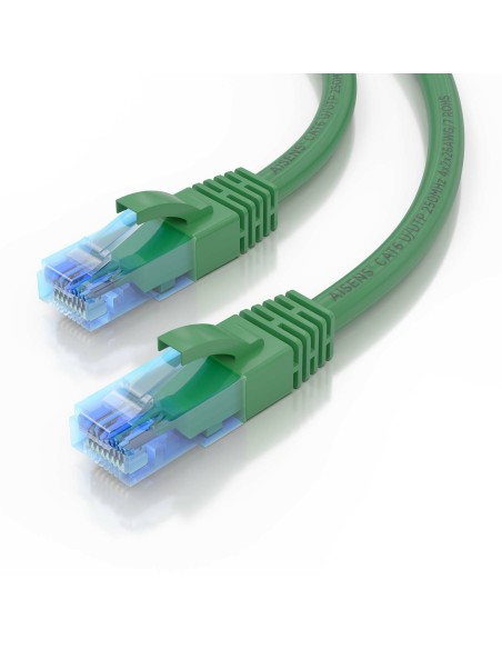 Cable De Red Latiguillo RJ45 Cat.6 UTP AWG26 CCA, Verde, 2.0 m