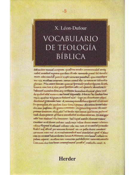 VOCABULARIO DE TEOLOGIA BIBLICA