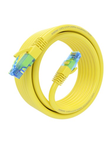 A135-0838 cable de red Amarillo 5 m Cat6 U/UTP (UTP)