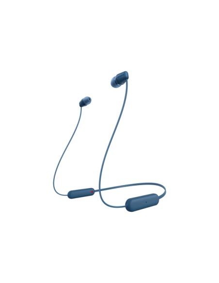 WI-C100 Auriculares Inalámbrico Dentro de oído Llamadas/Música Bluetooth Azul