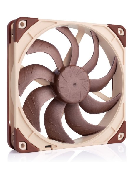 NF-A14X25 G2 LS-PWM sistema de refrigeración para ordenador Carcasa del ordenador Refrigerador de aire 14 cm Beige, Marrón 1 pie