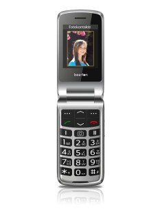 SL645plus LTE 7,11 cm (2.8") 120 g Negro, Plata Teléfono con cámara