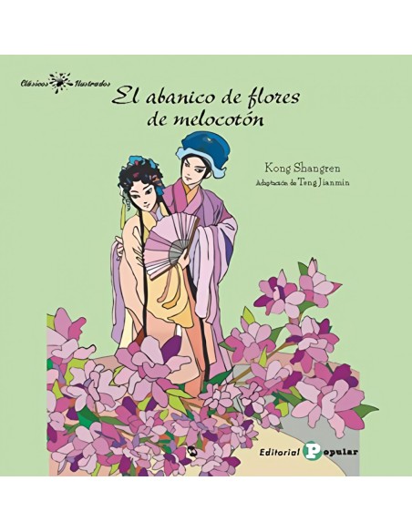 EL ABANICO DE FLORES DE MELOCOTON