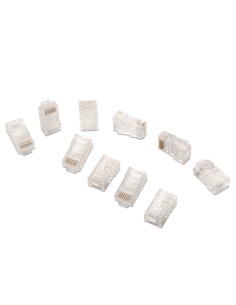 A139-0297 conector RJ-45 Transparente 2