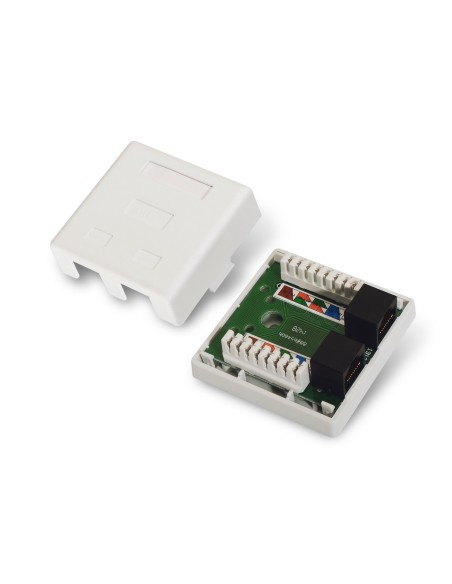 A139-0302 caja de conexiones de red Cat6 Blanco