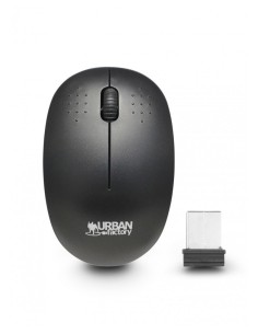 Free ratón Ambidextro RF inalámbrico Óptico 1000 DPI