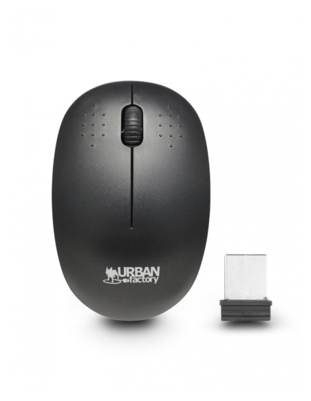 Free ratón Ambidextro RF inalámbrico Óptico 1000 DPI Free ratón Ambidextro RF inalámbrico Óptico 1000 DPI