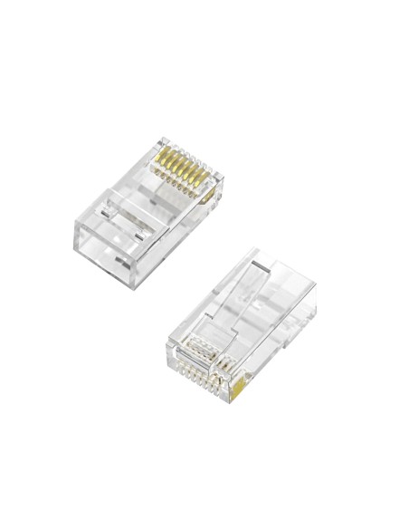 Conector RJ45 8 Hilos CAT.6 AWG24 (50 UDS) Conector RJ45 8 Hilos CAT.6 AWG24 (50 UDS)