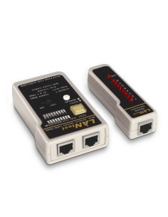 A142-0314 comprobador de cables de red Comprobador de cables UTP/STP Negro, Gris