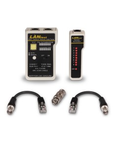 A142-0314 comprobador de cables de red Comprobador de cables UTP/STP Negro, Gris 2