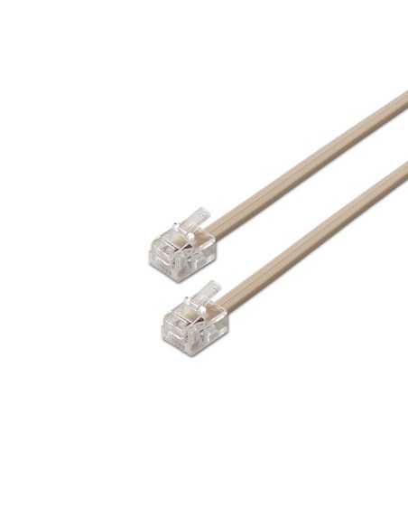 A143-0317 cable telefónico 2 m Gris