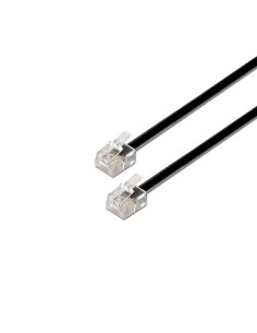 A143-0319 cable telefónico 2 m Negro