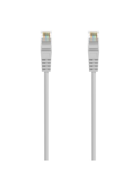 Cable de Red Latiguillo RJ45 LSZH Cat.6A 500 Mhz UTP AWG24, Gris, 30CM