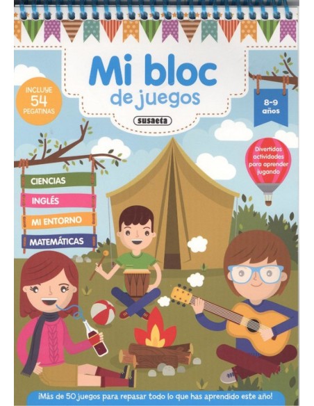 MI BLOC DE JUEGOS 8 9 ANOS