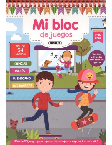 MI BLOC DE JUEGOS 9 10 ANOS