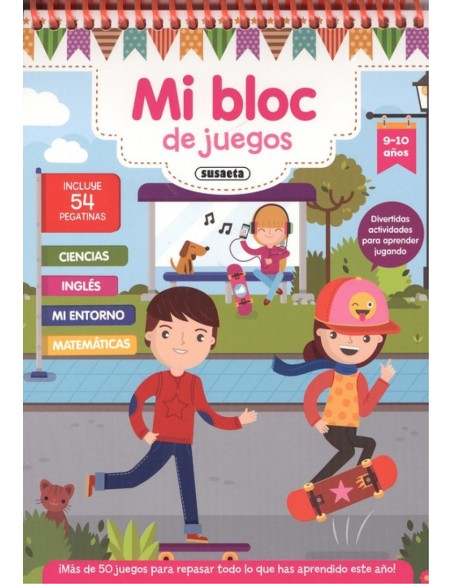 MI BLOC DE JUEGOS 9 10 ANOS