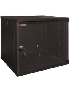 WPN-RWA-12604-B armario rack 12U Bastidor de pared Negro