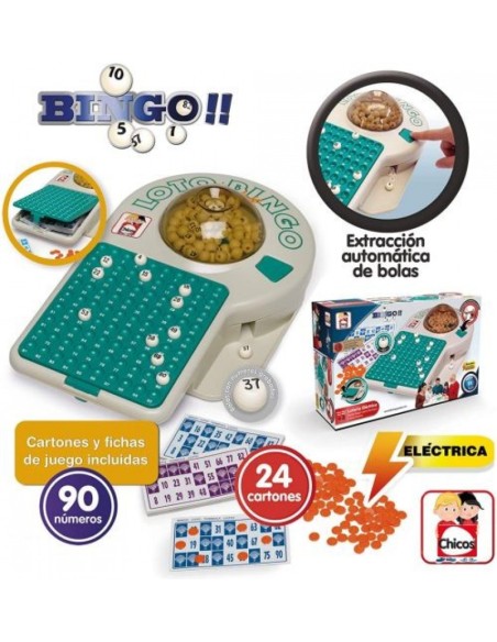 BINGO ELECTRICO 24 CARTONES