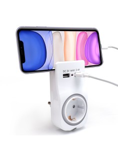 WY13030 cargador de dispositivo móvil Blanco Interior