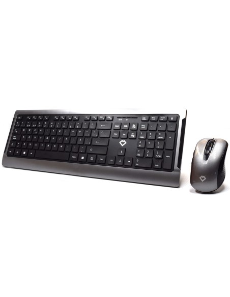 WY30002 teclado Ratón incluido RF inalámbrico QWERTY Español Negro WY30002 teclado Ratón incluido RF inalámbrico QWERTY Español Negro